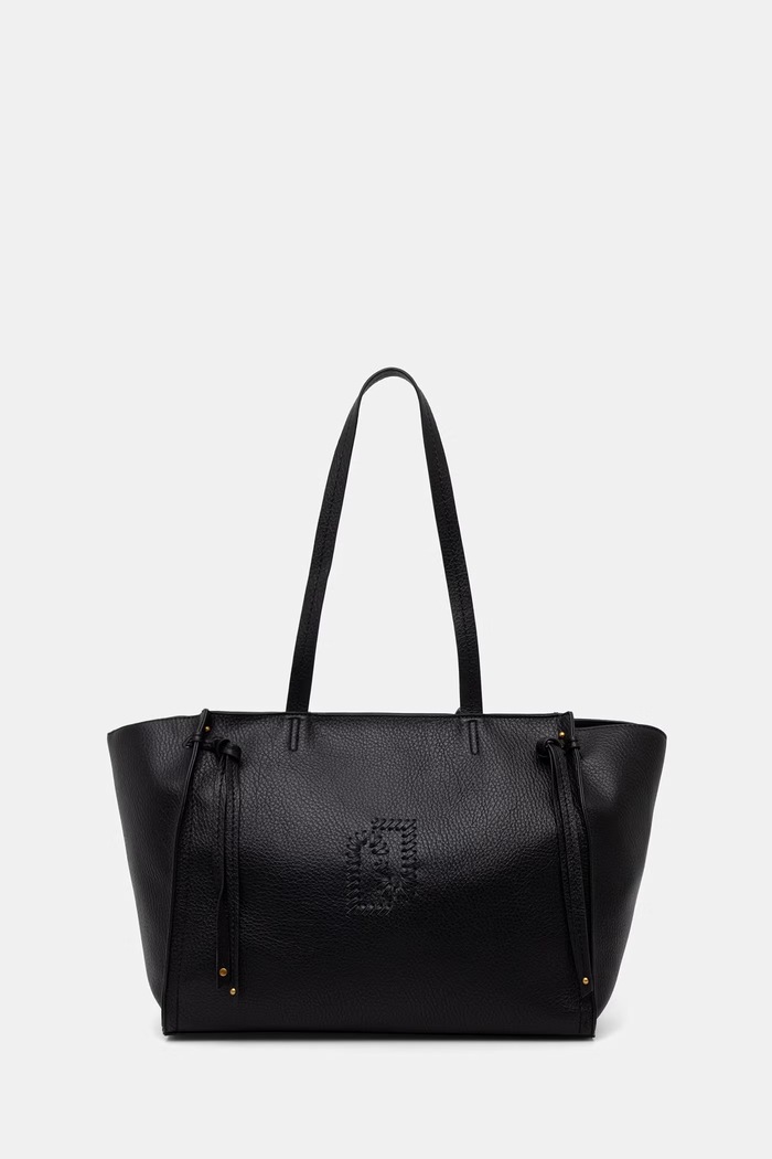 Liu Jo geantă shopper pentru femei, cu imitație de piele negru AA6080.E1109