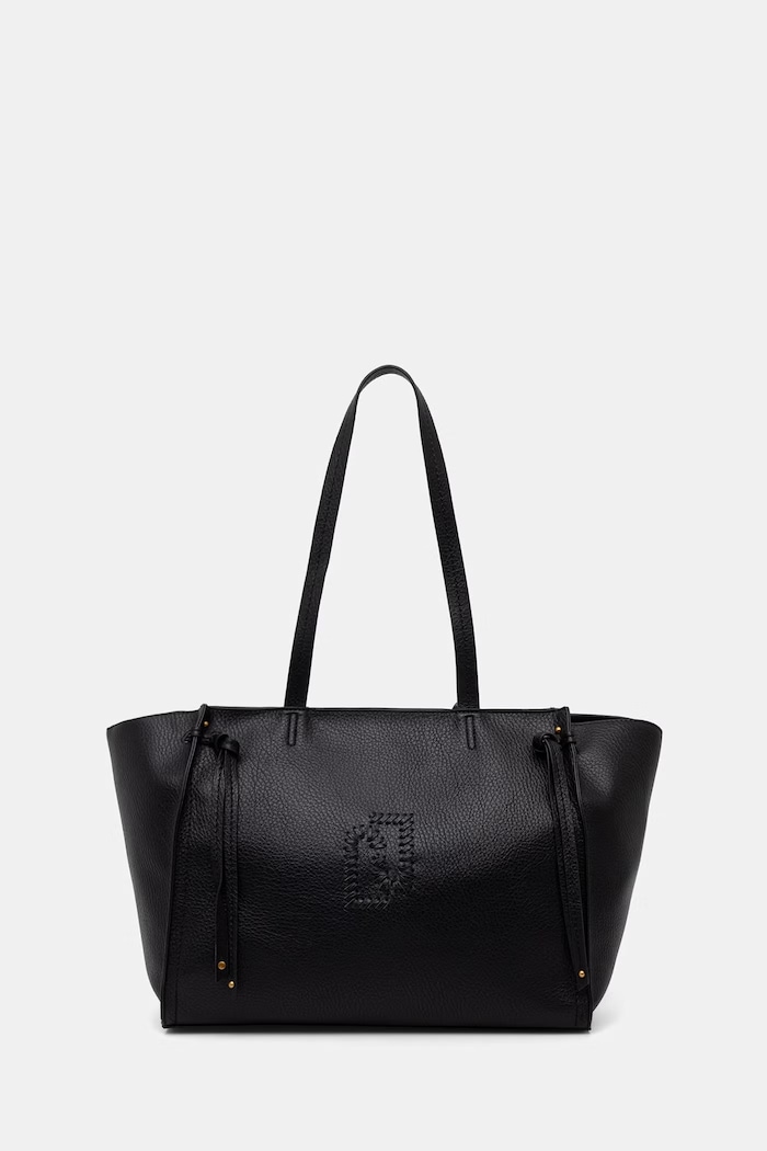 Liu Jo geantă shopper pentru femei, cu imitație de piele negru AA6080.E1109