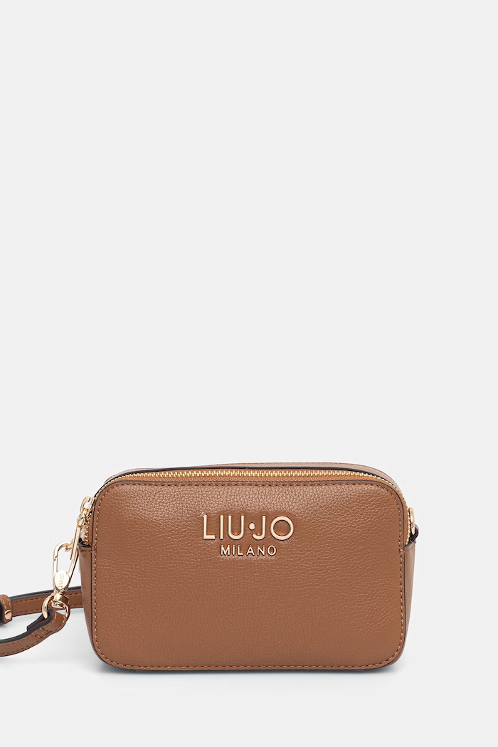 Liu Jo crossbody kabelka dámska z imitácie kože hnedá AA6100.E1012