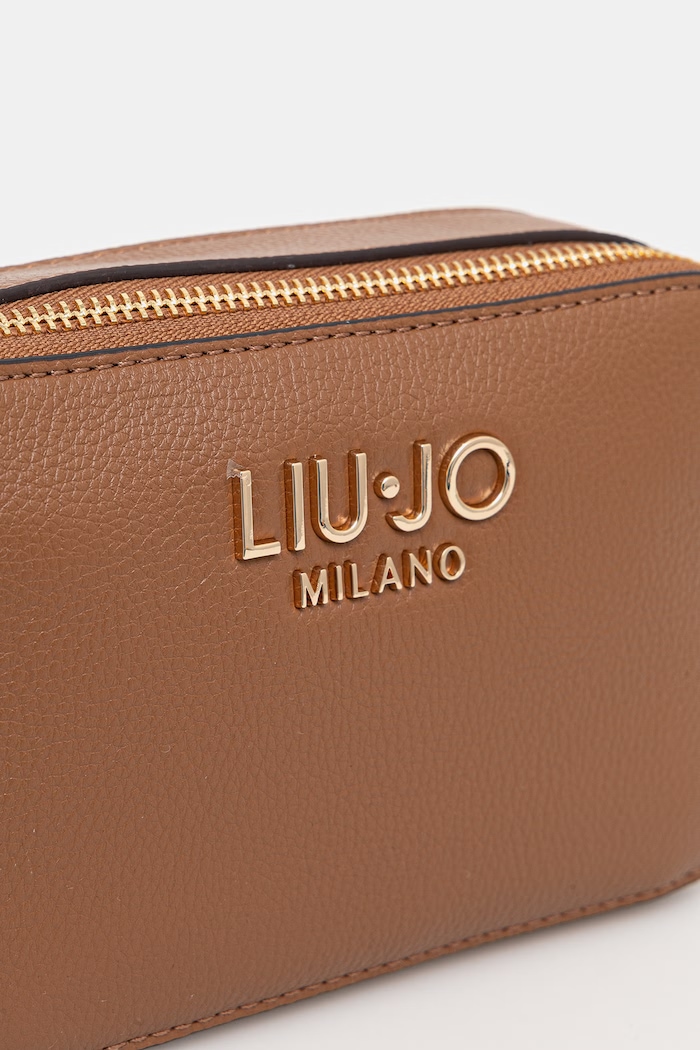 Liu Jo crossbody kabelka dámska z imitácie kože hnedá AA6100.E1012