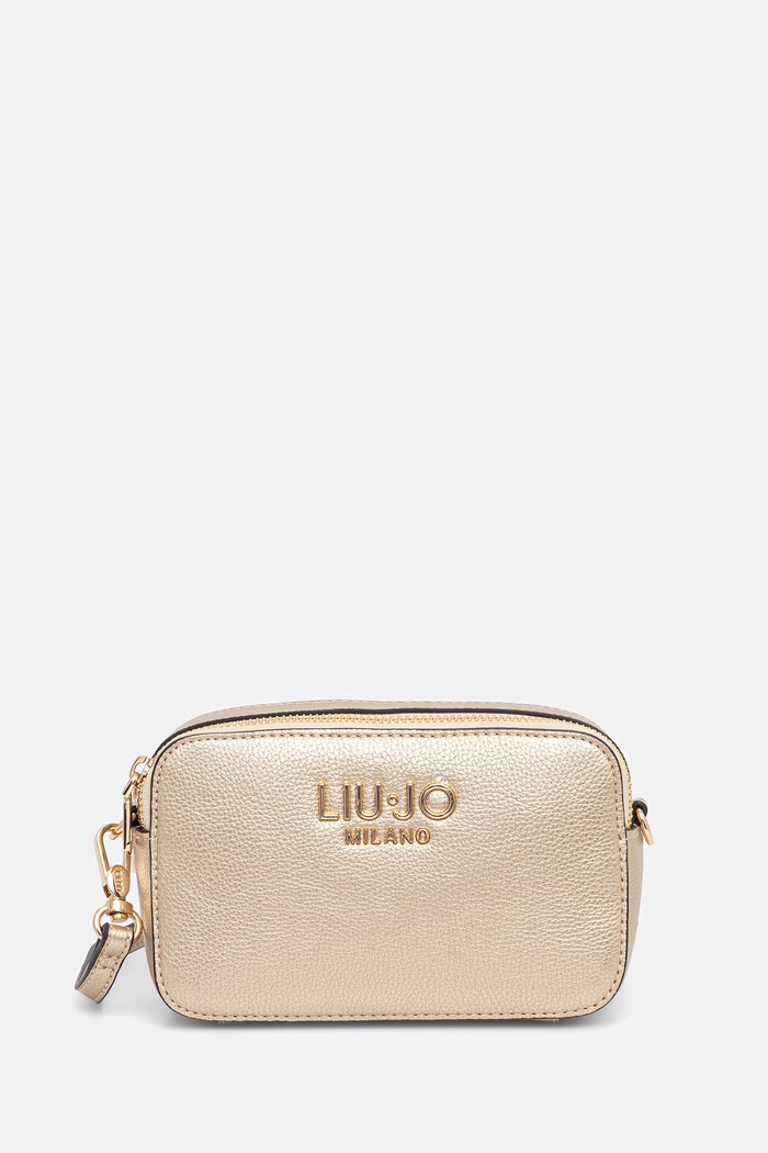 Liu Jo Geantă crossbody femei cu imitație de piele aur AA6100.E1012