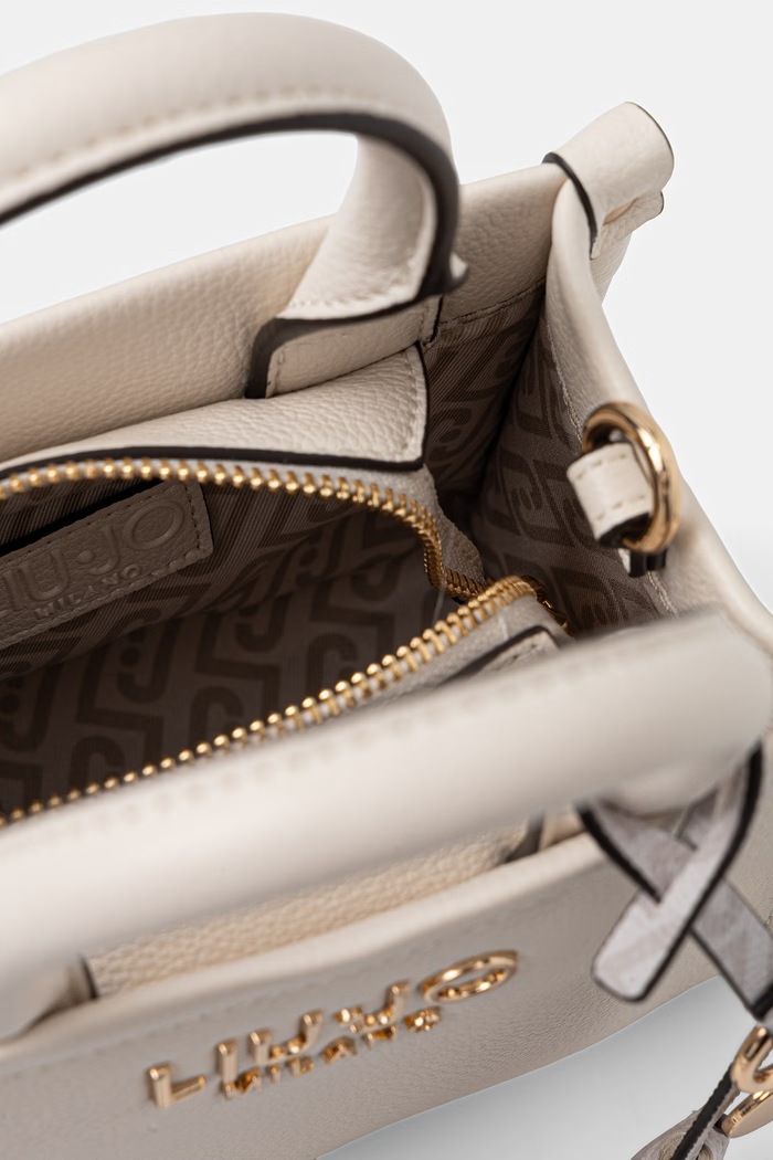 Liu Jo crossbody kabelka dámska z imitácie kože AA6102.E1012 béžová