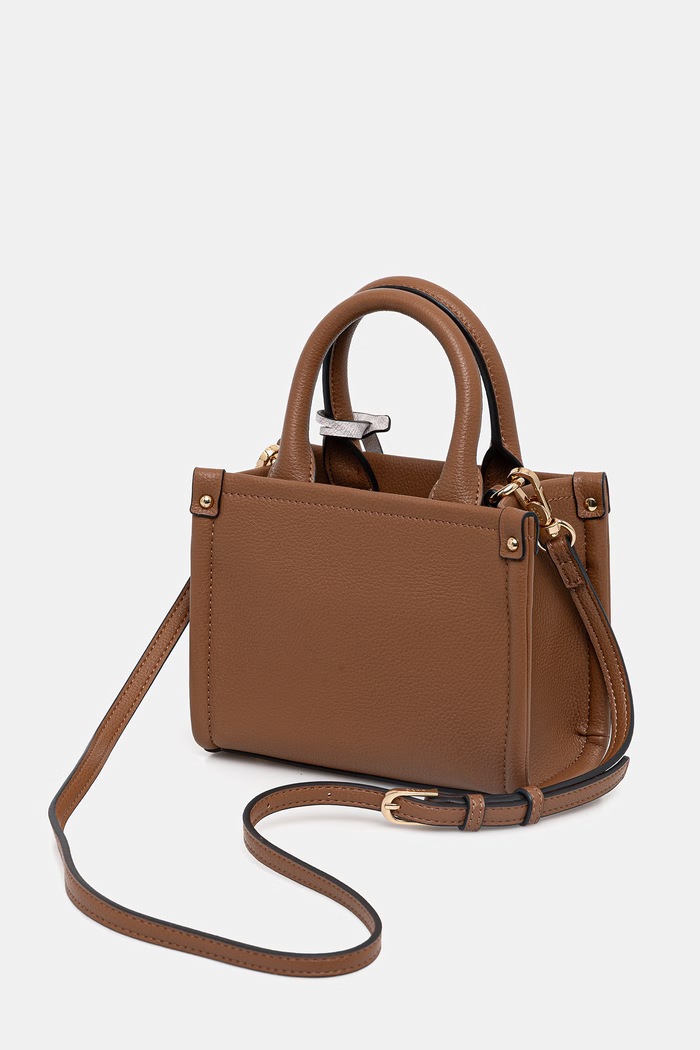 Doplnky Liu Jo crossbody kabelka dámska z imitácie kože AA6102.E1012 hnedá