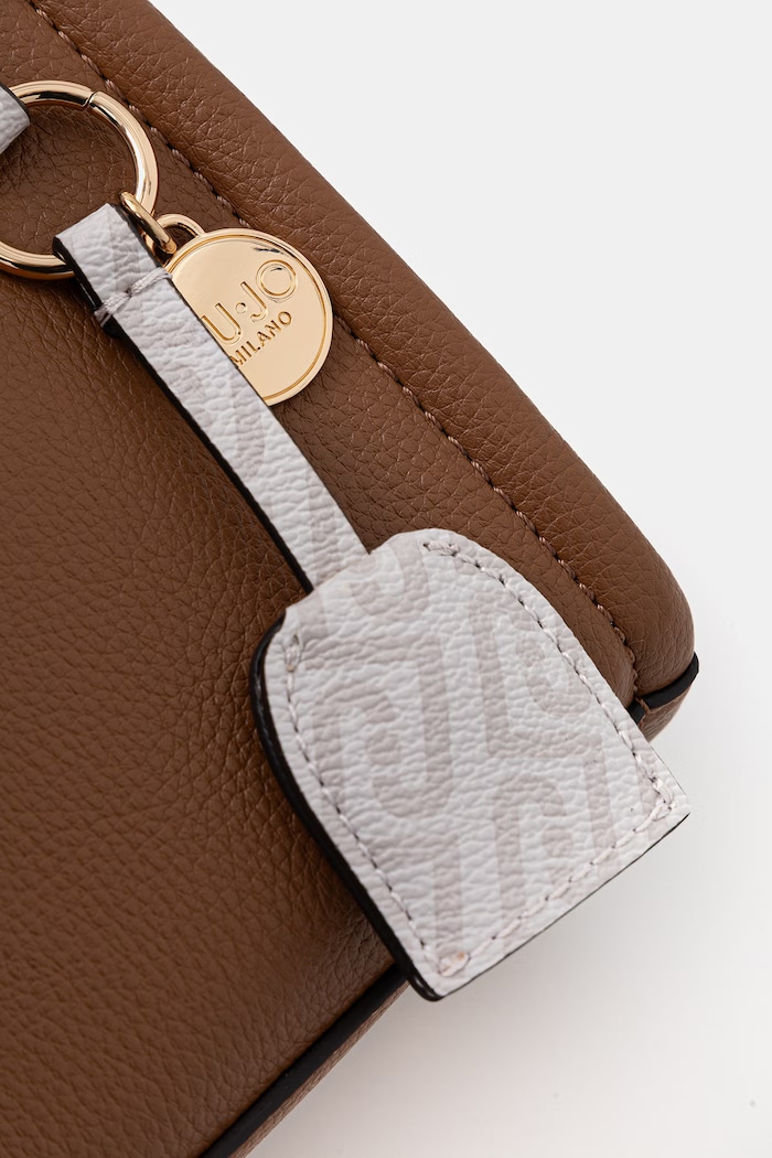 Liu Jo crossbody kabelka dámska z imitácie kože hnedá AA6102.E1012