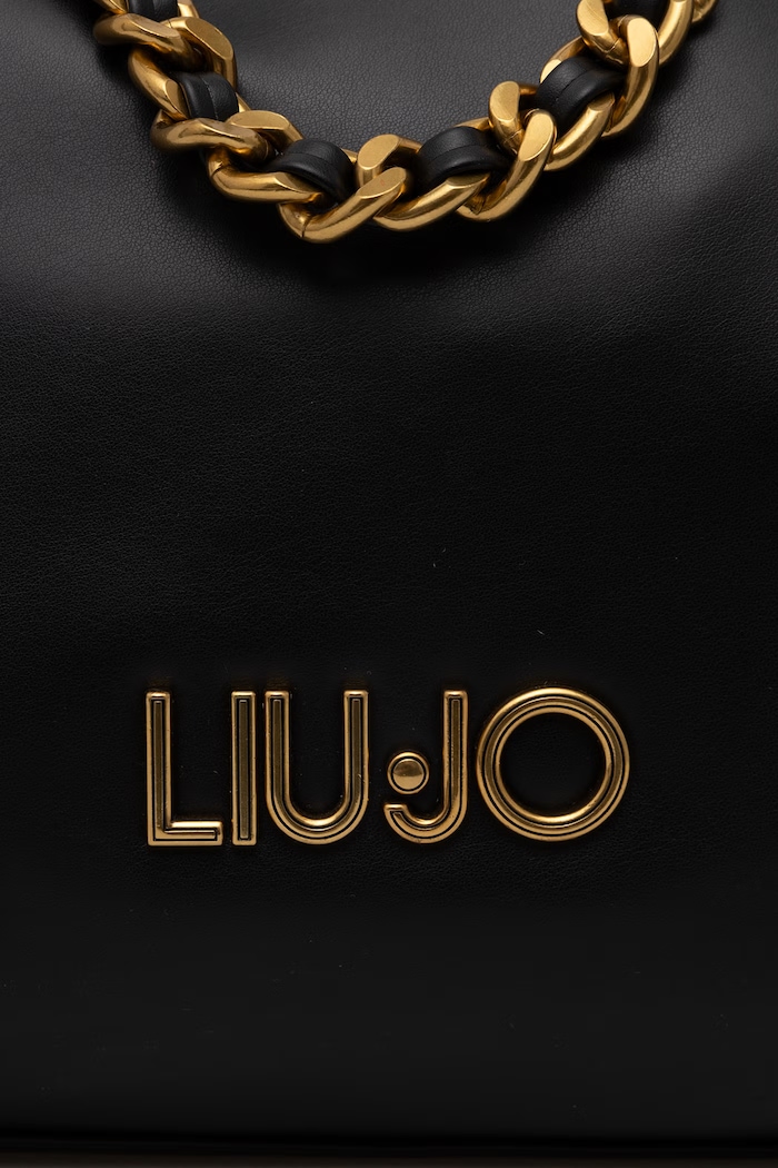 Liu Jo torebka shopper damska z imitacji skóry czarny AA6116.E0958