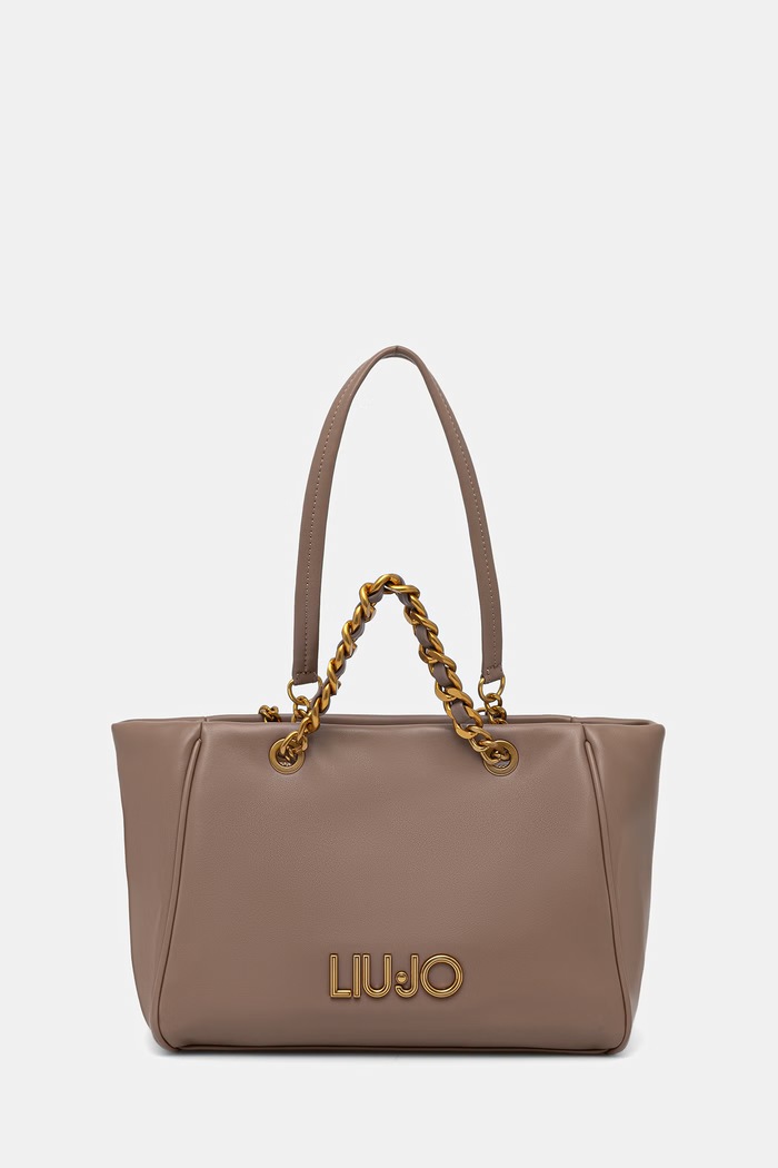 Liu Jo torebka shopper damska brązowy AA6117.E0958