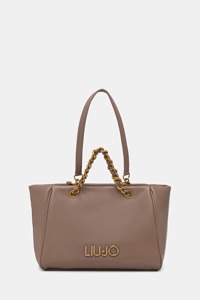 Liu Jo torebka shopper damska brązowy AA6117.E0958