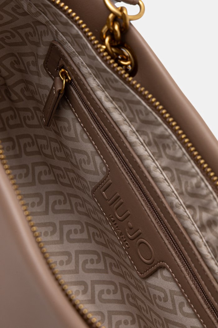 Liu Jo torebka shopper damska AA6117.E0958 brązowy