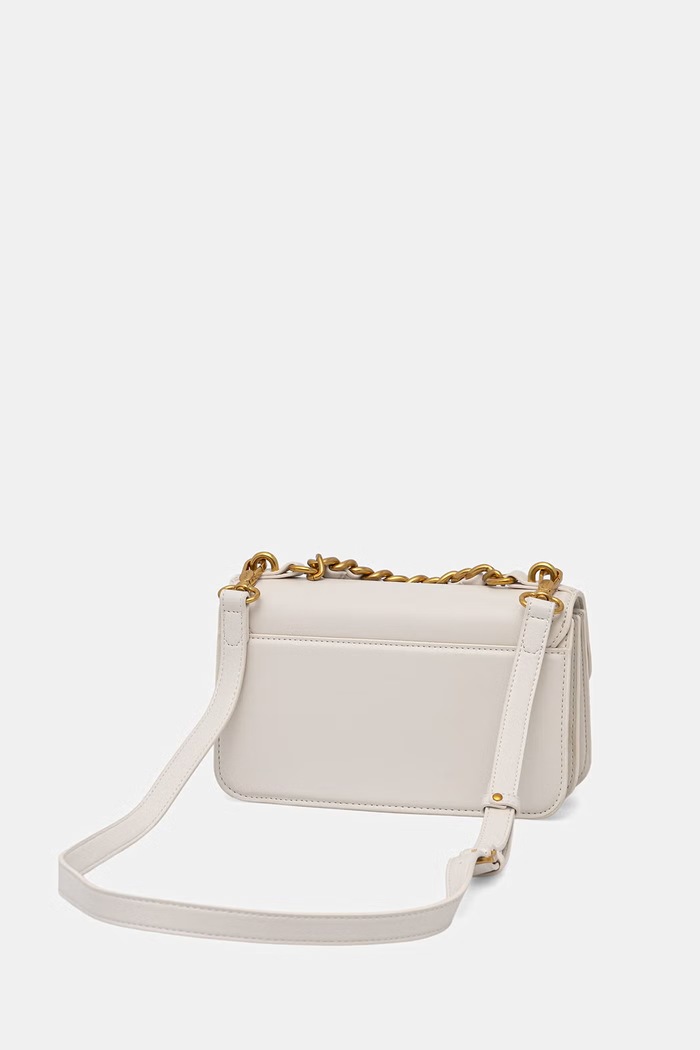 Akcesoria Liu Jo torebka crossbody damska z imitacji skóry AA6121.E0958 beżowy