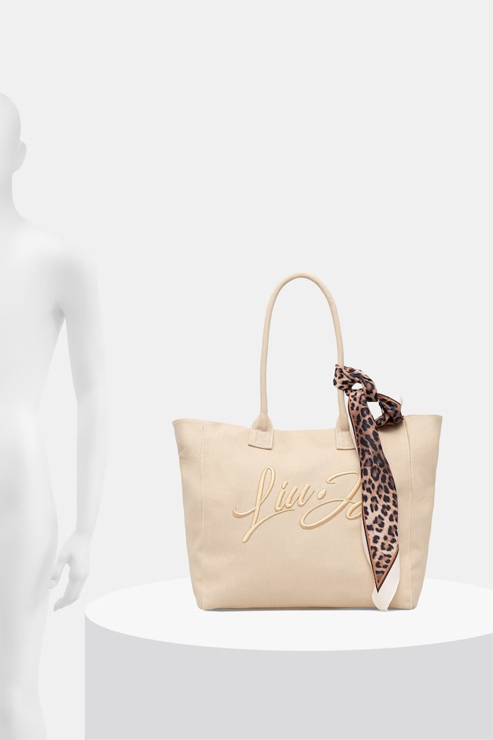 Liu Jo geantă shopper pentru femei, din bumbac AA6200.T546A
