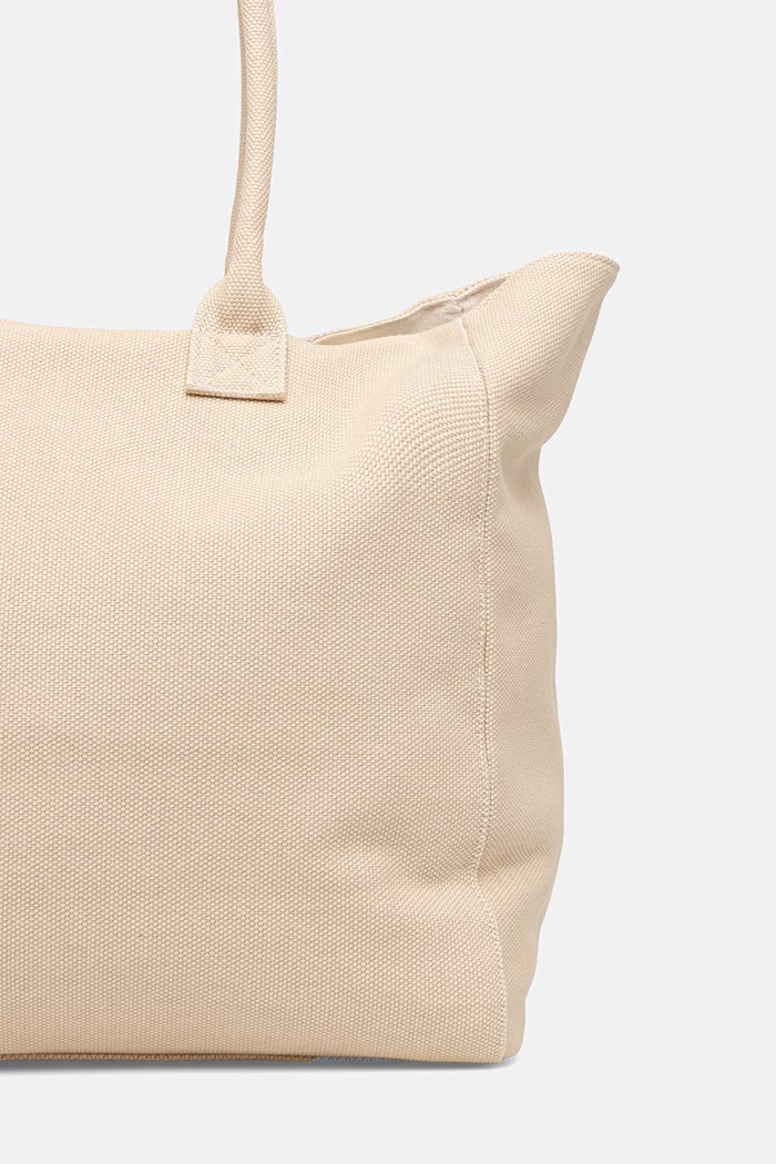 Accesorii Liu Jo geantă shopper pentru femei, din bumbac AA6200.T546A bej