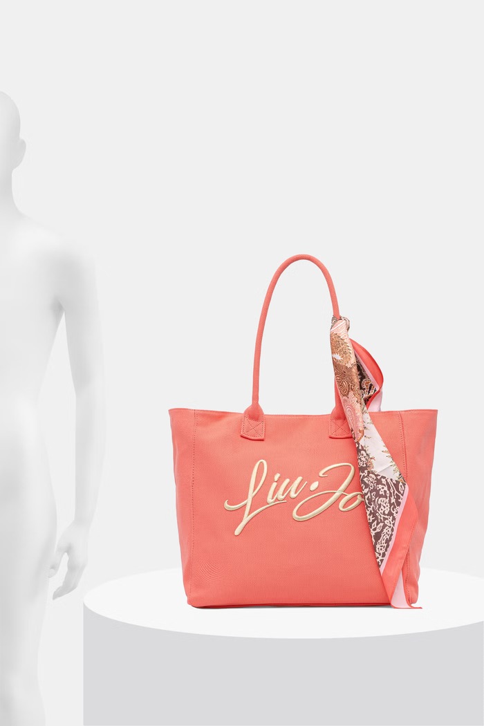 Liu Jo geantă shopper pentru femei, din bumbac AA6200.T546A