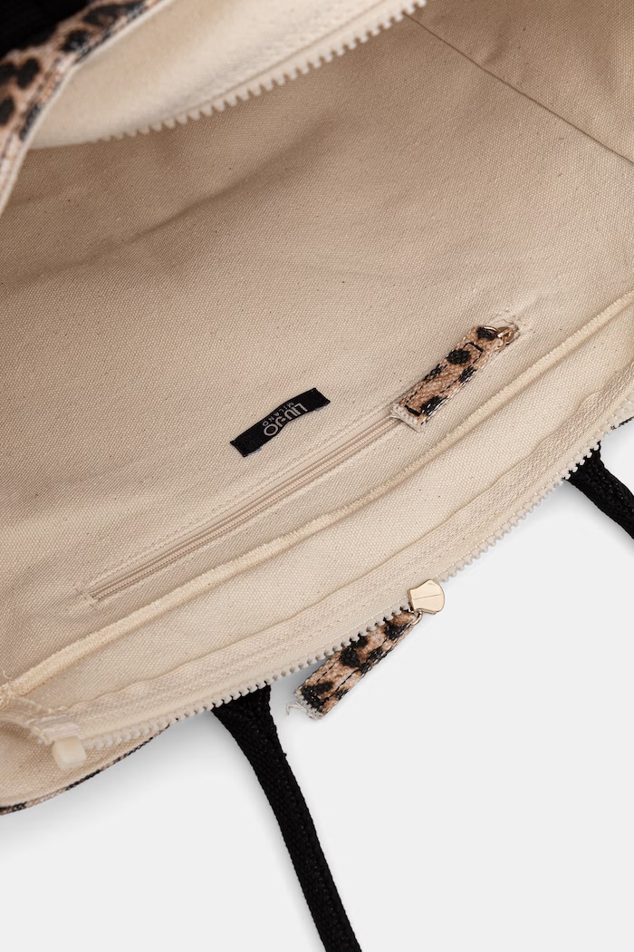 Liu Jo geantă shopper pentru femei, din bumbac AA6200.T549A maro