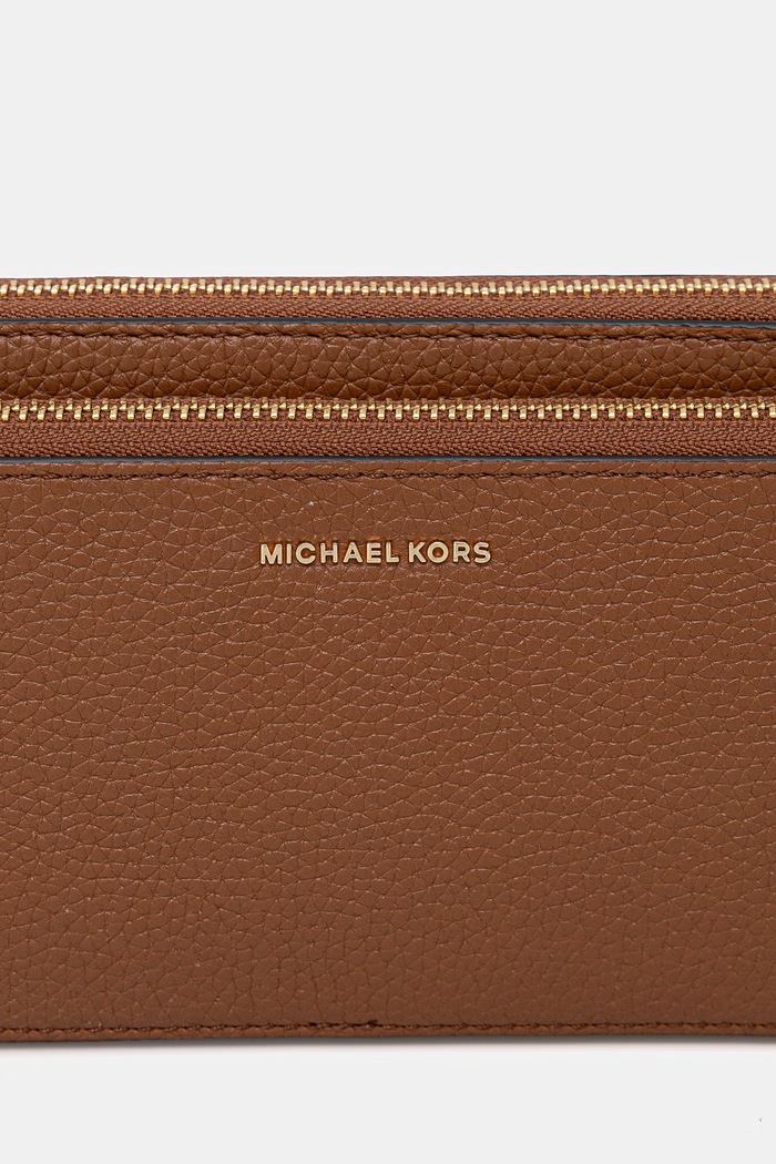 Doplnky MICHAEL Michael Kors crossbody kabelka dámska kožená 32F5GJ6C7L hnedá