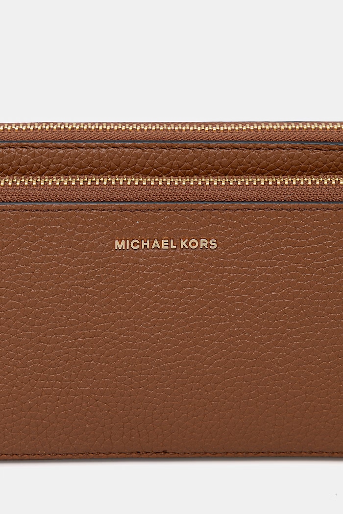 Doplnky MICHAEL Michael Kors crossbody kabelka dámska kožená 32F5GJ6C7L hnedá