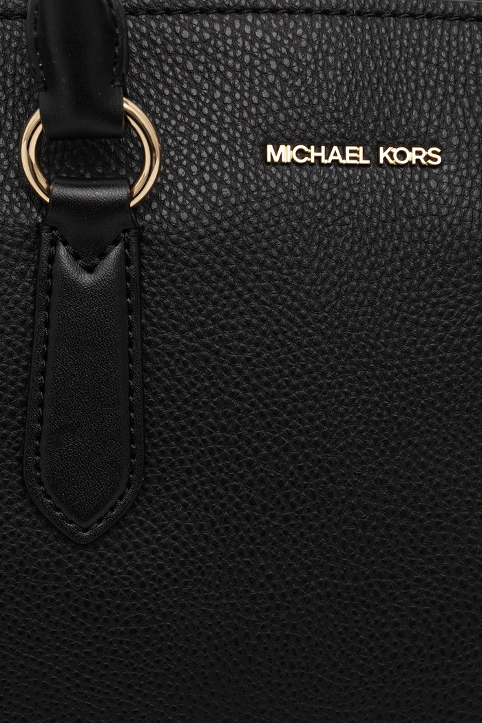 Kožená kabelka MICHAEL Michael Kors černá 30R6G1WS7V