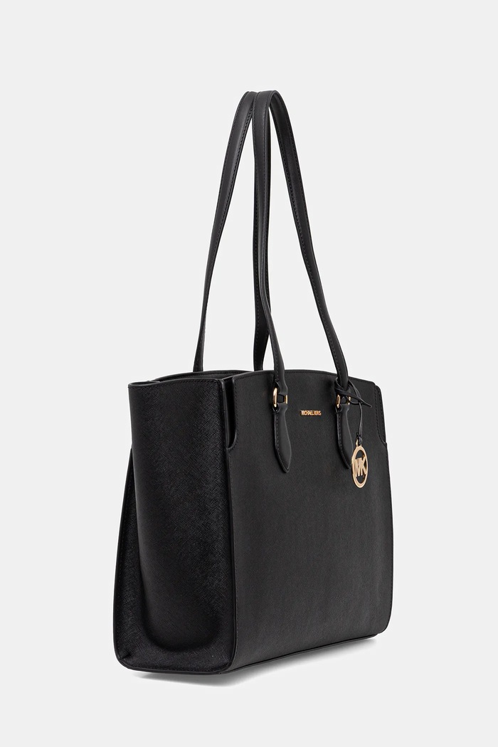 Kožená kabelka MICHAEL Michael Kors 30R6GQ6T7L černá SS26