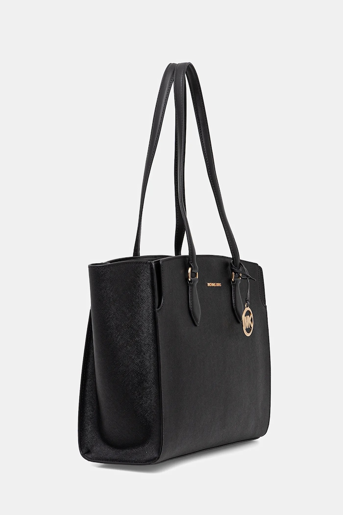 Kožená kabelka MICHAEL Michael Kors 30R6GQ6T7L černá SS26