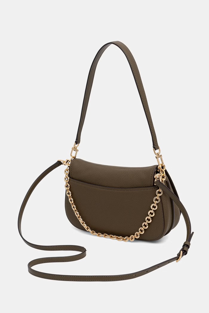 Аксесоари MICHAEL Michael Kors чанта crossbody дамска от кожа 30R6GY5S2L зелен