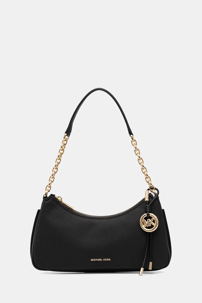 Kabelka MICHAEL Michael Kors přírodní kůže černá 32R6GY5W8L