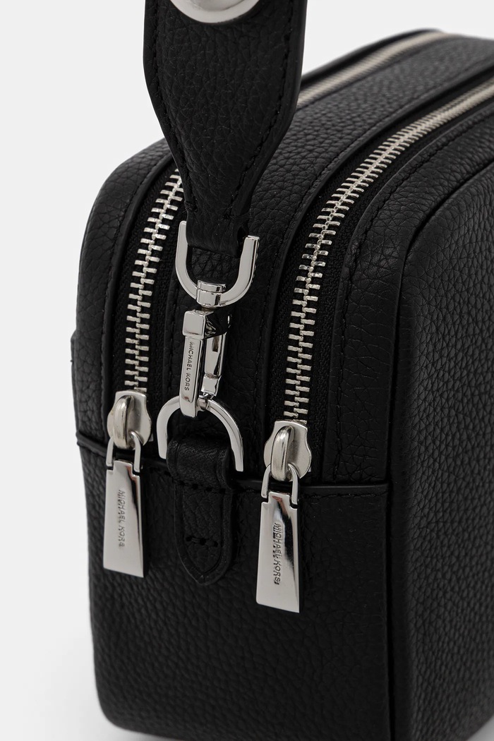 MICHAEL Michael Kors poșetă de piele negru 32R6SYTC6L