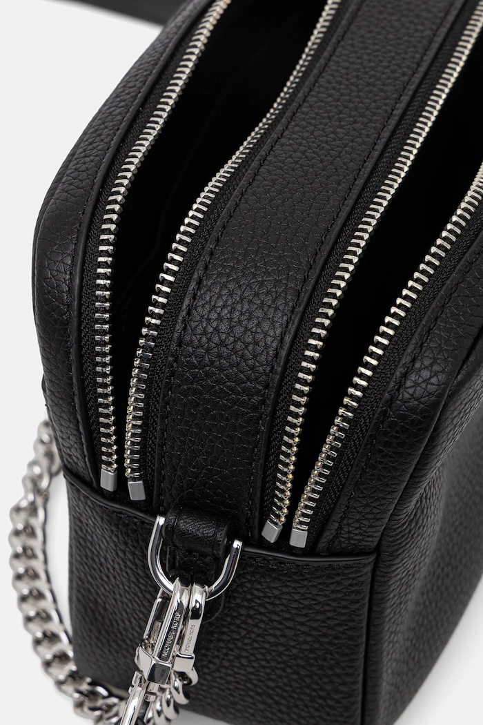 MICHAEL Michael Kors poșetă de piele 32R6SYTC6L negru