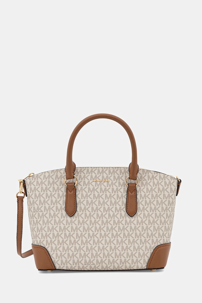 MICHAEL Michael Kors borsetta stampa all-over beige 30R6G1WS8B
