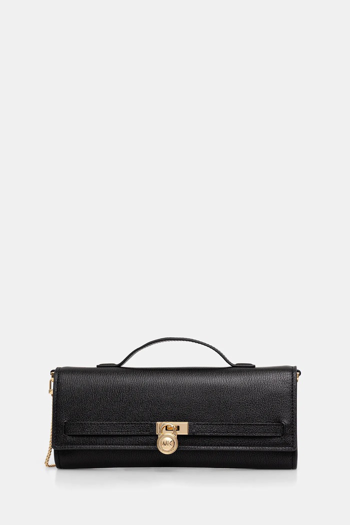 MICHAEL Michael Kors geantă piele uni negru 30F5GHMC8L