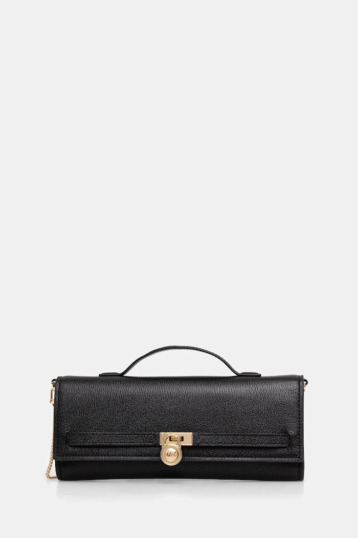 MICHAEL Michael Kors geantă piele uni negru 30F5GHMC8L