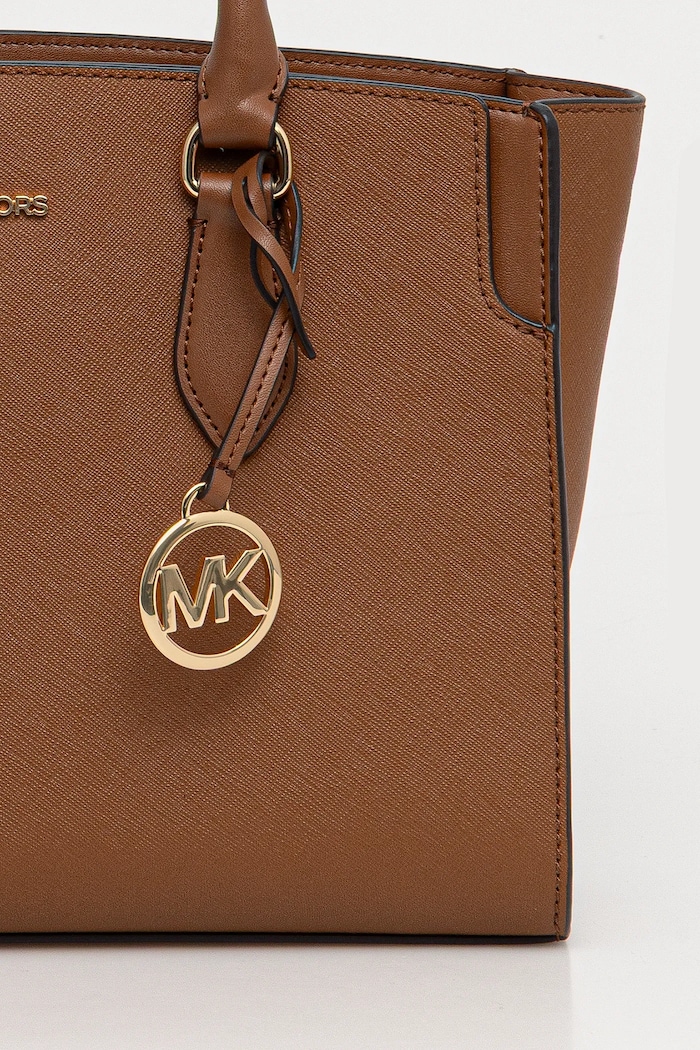 MICHAEL Michael Kors torebka skórzana brązowy 30R6GQ6S2L