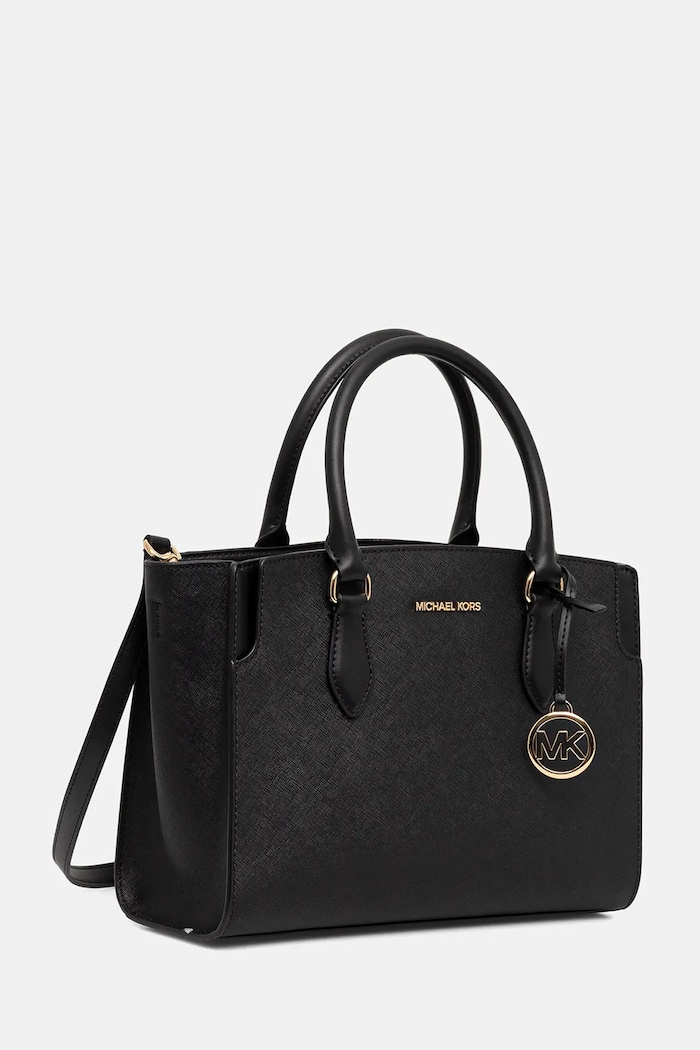 Doplňky Kožená kabelka MICHAEL Michael Kors 30R6GQ6S2L černá