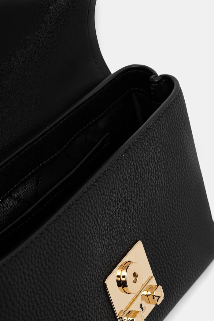 Usnjena torbica MICHAEL Michael Kors 30R6G2RS2L črna
