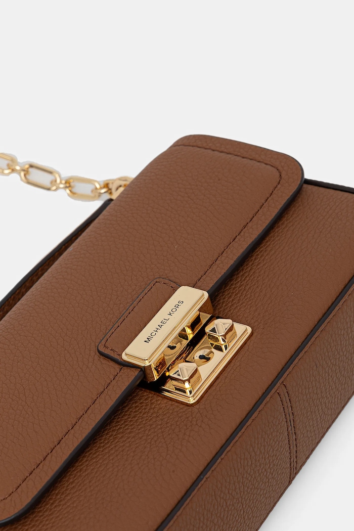 MICHAEL Michael Kors bőr táska barna 30R6G2RL5L