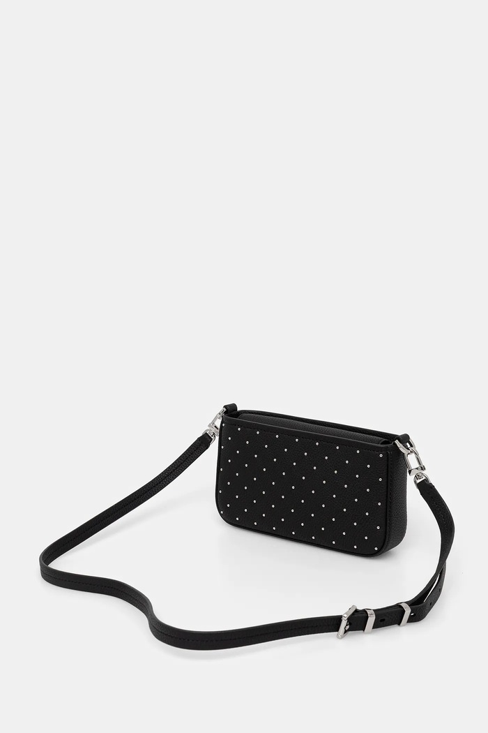 Δερμάτινη τσάντα MICHAEL Michael Kors 32R6SYTU1L μαύρο SS26