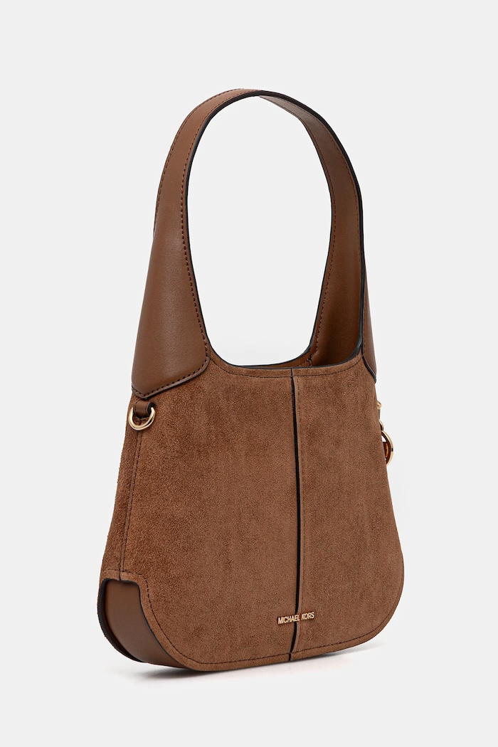MICHAEL Michael Kors geantă de mana din piele întoarsă 30R6G0XL1S maro SS26