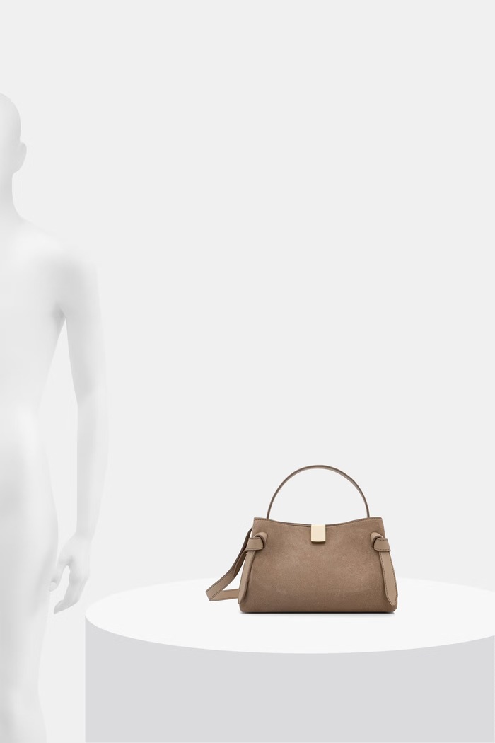 Yuzefi crossbody kabelka dámska semišová GYOZA MINI YUZSS26.HB.MGZ.S007