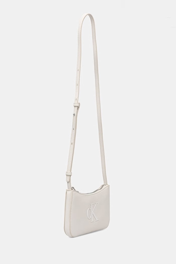 Calvin Klein crossbody torbica ženska LV04F1125G bela SS26