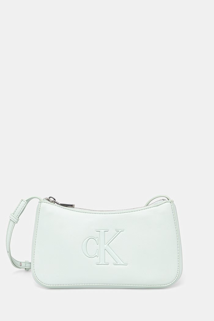 Calvin Klein crossbody kabelka dámská tyrkysová LV04F1125G
