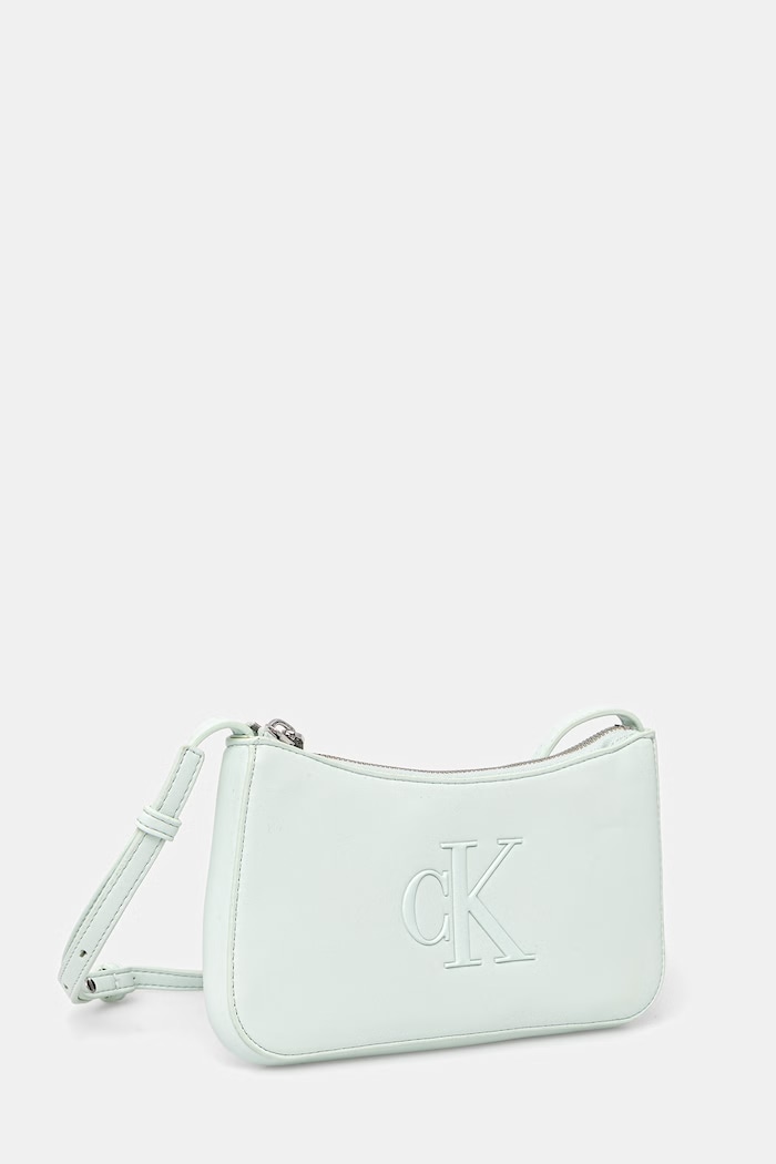 Calvin Klein crossbody kabelka dámská LV04F1125G tyrkysová SS26