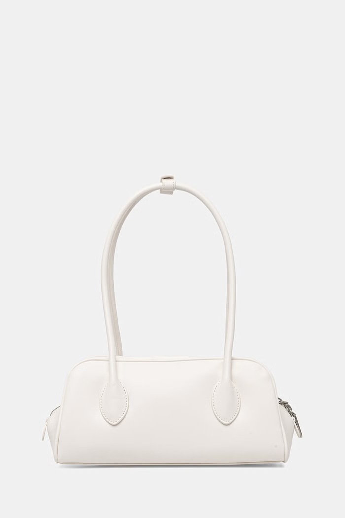 Doplnky Calvin Klein kufríková kabelka dámska z imitácie kože LV04F3369G biela