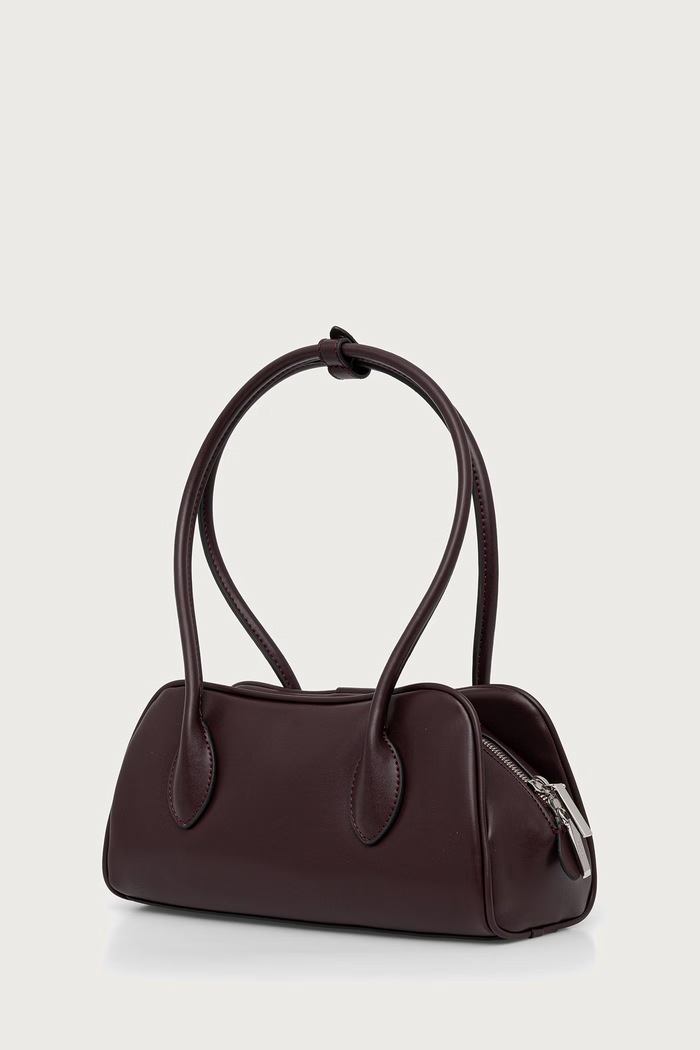 Dodaci Calvin Klein Baguette torbica za žene od imitacije kože LV04F3369G bordo