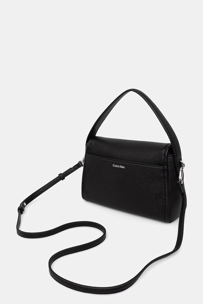 Dodatki Calvin Klein crossbody torbica ženska iz umetnega usnja LV04F3425G črna