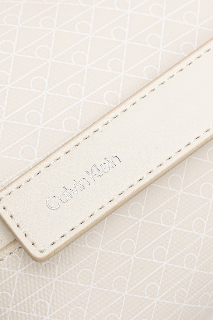 Calvin Klein košíková kabelka dámská z imitace kůže béžová LV04F3365G
