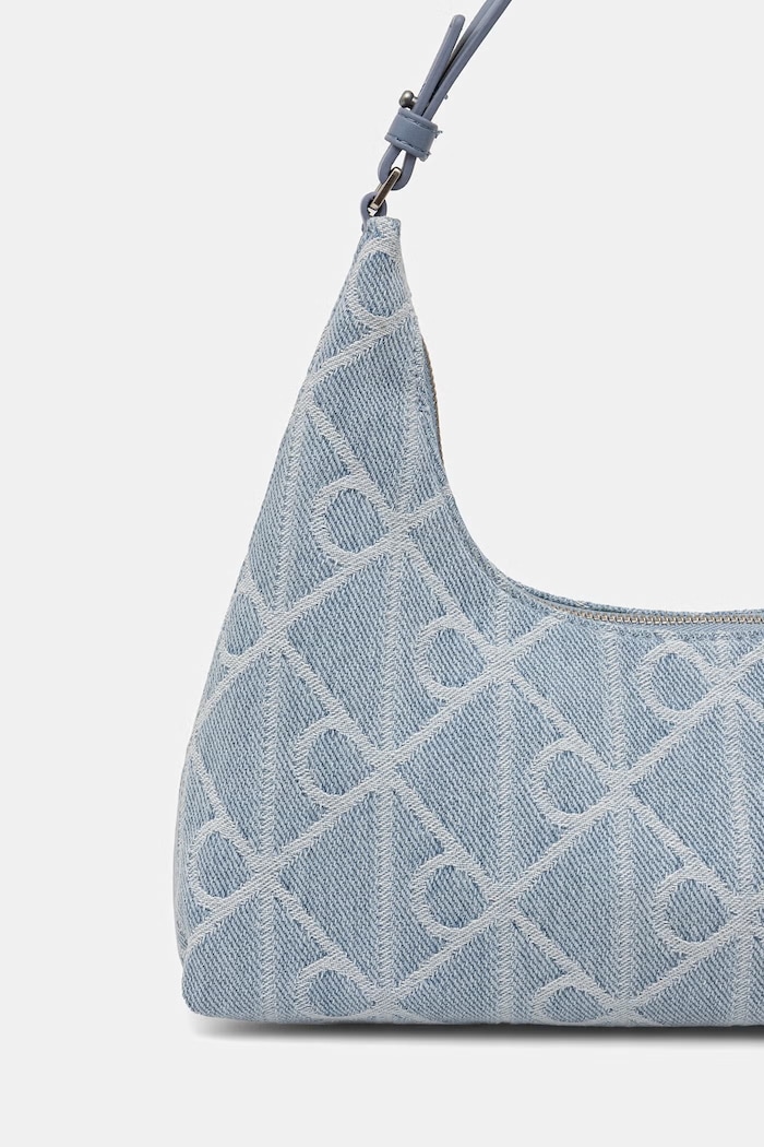 Calvin Klein crossbody kabelka dámska rifľová LV04F3431G modrá SS26