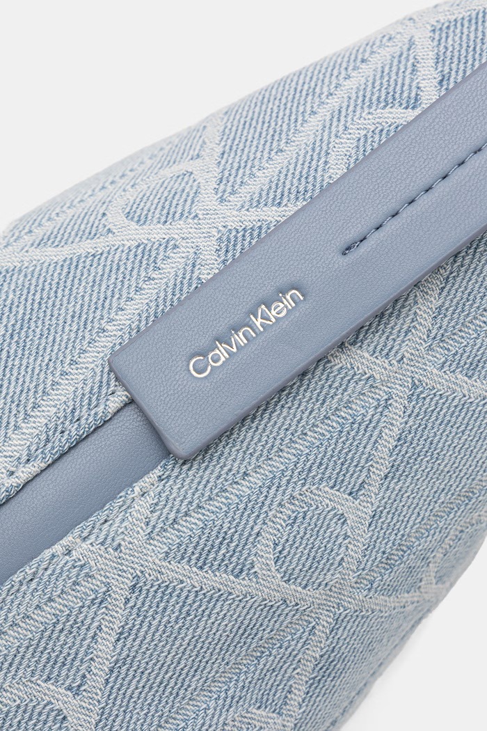 Calvin Klein coș pentru femei, din bumbac albastru LV04F3432G