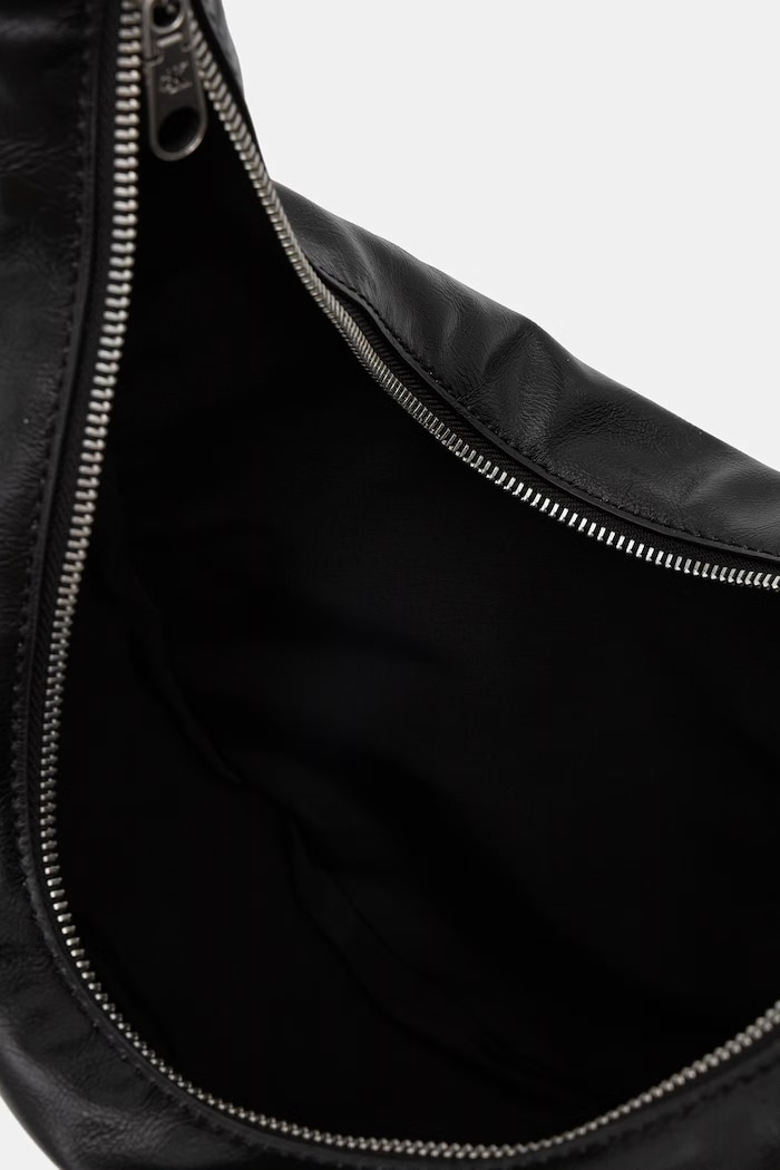 Calvin Klein geantă croissant pentru femei, cu imitație de piele LV04F3446G negru