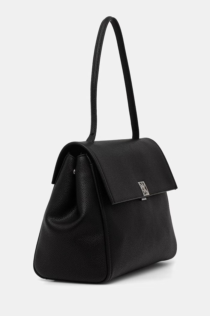 Calvin Klein kabelka typu shopper dámska z imitácie kože LV04F3494G čierna SS26