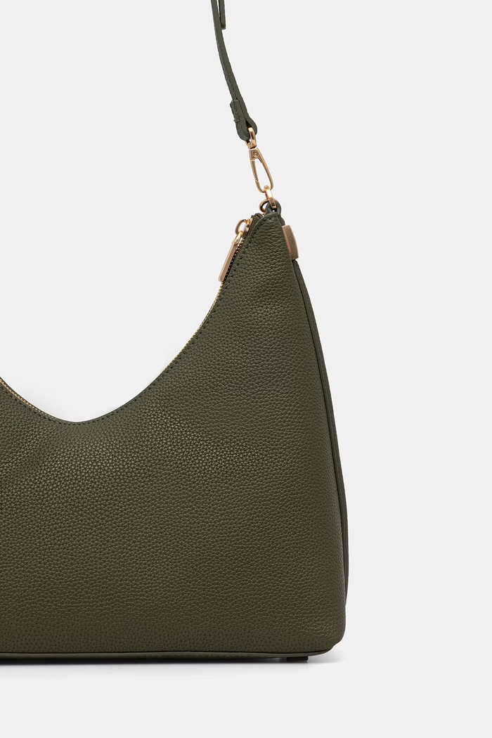 Doplnky Calvin Klein kabelka hobo dámska z imitácie kože LV04F3495G zelená