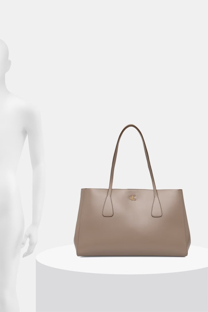 Calvin Klein nákupní taška dámská z imitace kůže LV04F3502G