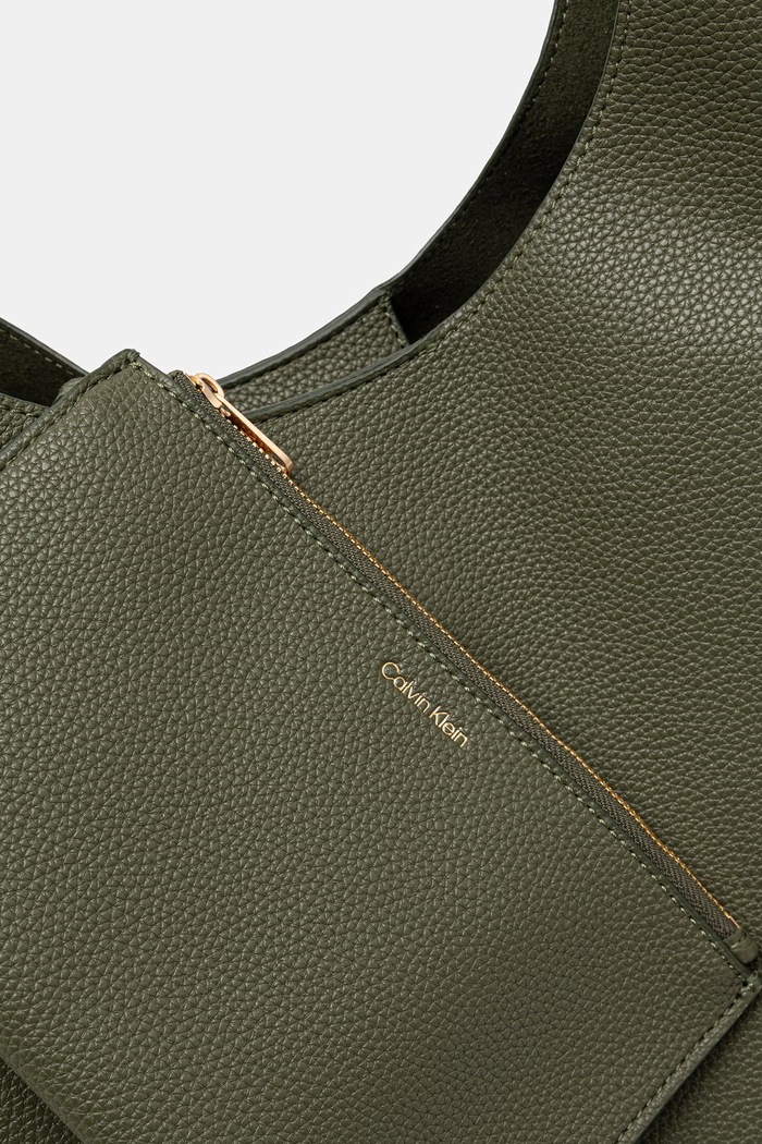 Calvin Klein γυναικεία τσάντα πουγκί από απομίμηση δέρματος πράσινο LV04F3596G